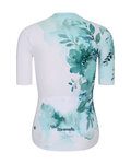 RIVANELLE Cycling short sleeve jersey - FLOWERY LADY - white/green