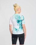 RIVANELLE Cycling short sleeve jersey - FLOWERY LADY - white/green
