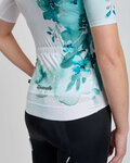 RIVANELLE Cycling short sleeve jersey - FLOWERY LADY - white/green