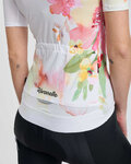 RIVANELLE Cycling short sleeve jersey - FLOWERY LADY - white/pink/green