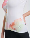 RIVANELLE Cycling short sleeve jersey - FLOWERY LADY - white/pink/green