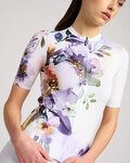 RIVANELLE Cycling short sleeve jersey - FLOWERY LADY - white/multicolour