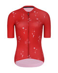 RIVANELLE Cycling short sleeve jersey - METTLE LADY - red