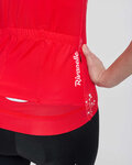 RIVANELLE Cycling short sleeve jersey - METTLE LADY - red