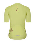RIVANELLE Cycling short sleeve jersey - METTLE LADY - yellow