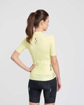RIVANELLE Cycling short sleeve jersey - METTLE LADY - yellow