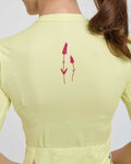 RIVANELLE Cycling short sleeve jersey - METTLE LADY - yellow