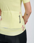 RIVANELLE Cycling short sleeve jersey - METTLE LADY - yellow