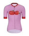 RIVANELLE Cycling short sleeve jersey - FRUIT LADY - pink/red