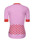 RIVANELLE Cycling short sleeve jersey - FRUIT LADY - pink/red