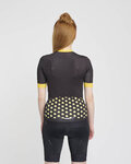 RIVANELLE Cycling short sleeve jersey - FRUIT LADY - yellow/black