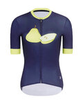 RIVANELLE Cycling short sleeve jersey - FRUIT LADY - blue/light green