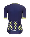 RIVANELLE Cycling short sleeve jersey - FRUIT LADY - blue/light green