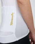 RIVANELLE Cycling short sleeve jersey - VICTORIOUS GOLD LADY - white