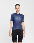 RIVANELLE Cycling short sleeve jersey - VICTORIOUS GOLD LADY - blue