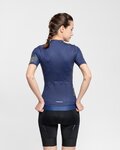 RIVANELLE Cycling short sleeve jersey - VICTORIOUS GOLD LADY - blue