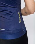 RIVANELLE Cycling short sleeve jersey - VICTORIOUS GOLD LADY - blue