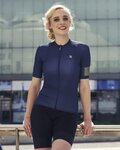 RIVANELLE Cycling short sleeve jersey - VICTORIOUS GOLD LADY - blue