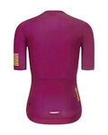 RIVANELLE Cycling short sleeve jersey - VICTORIOUS GOLD LADY - bordeaux