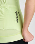 RIVANELLE Cycling short sleeve jersey - VICTORIOUS - light green