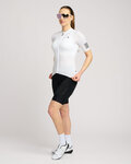 RIVANELLE Cycling short sleeve jersey - VICTORIOUS LADY - white