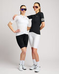 RIVANELLE Cycling short sleeve jersey - VICTORIOUS LADY - white