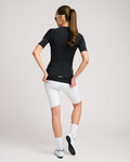 RIVANELLE Cycling short sleeve jersey - VICTORIOUS LADY - black