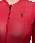 RIVANELLE Cycling summer long sleeve jersey - VICTORIOUS ELITE - red