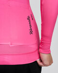 RIVANELLE Cycling summer long sleeve jersey - VICTORIOUS ELITE - pink