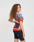 RIVANELLE Cycling short sleeve jersey - FREE ELITE LADY LIMITED EDITION - orange/multicolour
