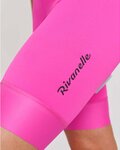 RIVANELLE Cycling bib shorts - ACTIVE ELITE - pink/black