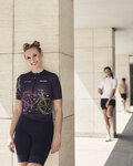 RIVANELLE Cycling short sleeve jersey - MAAPPI DARK LADY - black/multicolour