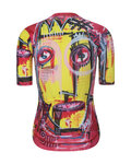 RIVANELLE Cycling short sleeve jersey - FURIOSO - red/yellow