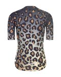 RIVANELLE Cycling short sleeve jersey - WILDCAT - brown/black
