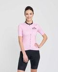 RIVANELLE Cycling short sleeve jersey - VOGUE - pink/black