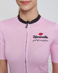 RIVANELLE Cycling short sleeve jersey - VOGUE - pink/black