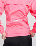 RIVANELLE Cycling rain jacket - WIND/RAIN - pink