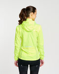 RIVANELLE Cycling rain jacket - WIND/RAIN - yellow