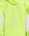 RIVANELLE Cycling rain jacket - WIND/RAIN - yellow
