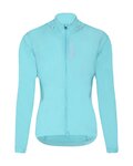 RIVANELLE Cycling rain jacket - WIND/RAIN - turquoise
