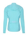 RIVANELLE Cycling rain jacket - WIND/RAIN - turquoise