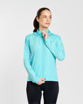 RIVANELLE Cycling rain jacket - WIND/RAIN - turquoise