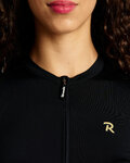 RIVANELLE Cycling summer long sleeve jersey - VICTORIOUS GOLD ELITE LADY - black