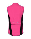 RIVANELLE Cycling gilet - WIND/RAIN LADY - pink