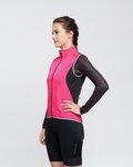 RIVANELLE Cycling gilet - WIND/RAIN LADY - pink