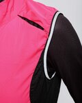 RIVANELLE Cycling gilet - WIND/RAIN LADY - pink