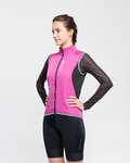 RIVANELLE Cycling gilet - WIND/RAIN LADY - purple