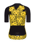 RIVANELLE Cycling short sleeve jersey - CHEETAH II - yellow/black