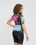 RIVANELLE Cycling short sleeve jersey - MEDITATION - black/pink