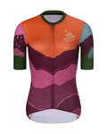 RIVANELLE Cycling short sleeve jersey - SERENITY - purple/red